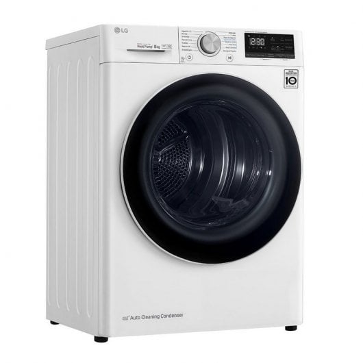 LG RC80V9AV4Q Secadora Bomba de Calor de Carga Frontal 8Kg A+++ Blanca