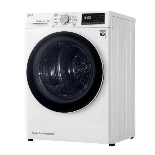 LG RC80V9AV4Q Secadora Bomba de Calor de Carga Frontal 8Kg A+++ Blanca