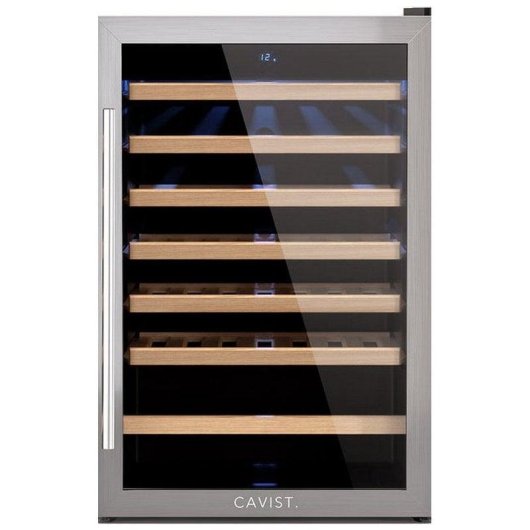 Weinkühler Maison Cavist CAVC48 48 Flaschen 1 Zone Touch Edelstahl