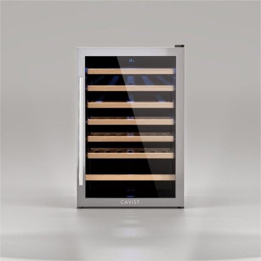 Weinkühler Maison Cavist CAVC48 48 Flaschen 1 Zone Touch Edelstahl
