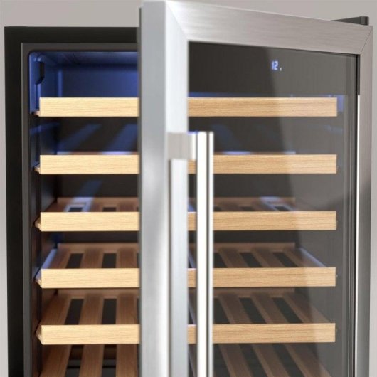 Weinkühler Maison Cavist CAVC48 48 Flaschen 1 Zone Touch Edelstahl