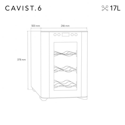 Cavist Vinoteca 6 Botellas