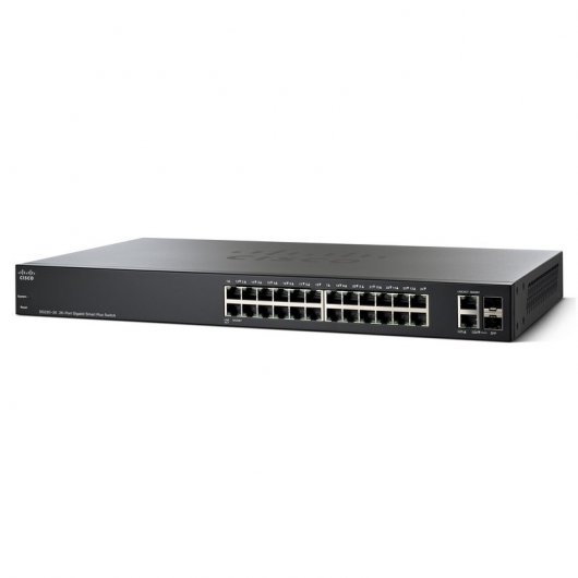 Cisco SG220-26 Switch Administrável 26 Portas Gigabit + 2 Portas SFP