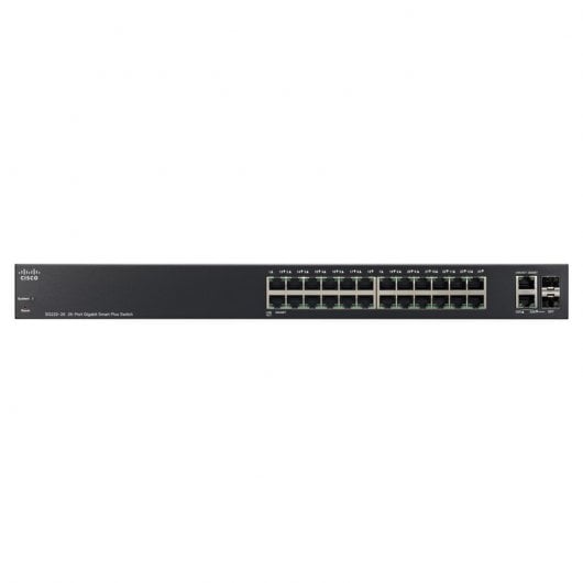 Cisco Small Business SG220-26 Géré L2 Gigabit Ethernet (10/100/1000) Noir