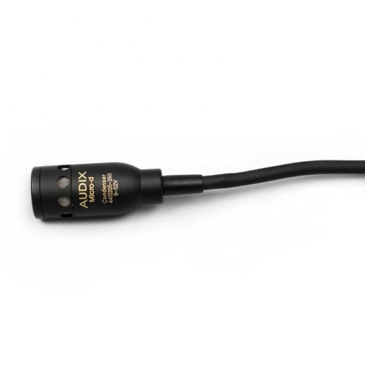 Audix MicroD Micrófono de Condensador Hipercardioide para Instrumentos en Miniatura