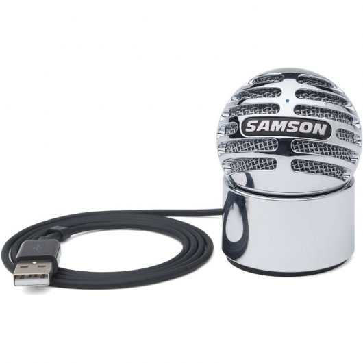Samson Meteorite Micrófono de Condensador USB Plata