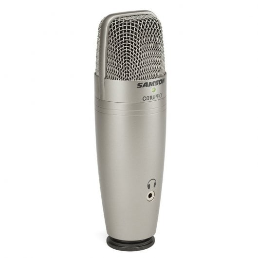 Samson C01U Pro Micrófono de Condensador USB Plata