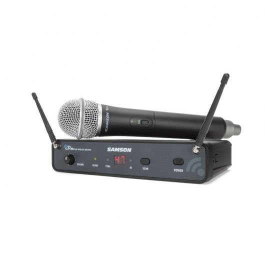 Samson Concert 88 Sistema Inalámbrico UHF 470-494Mhz + 1 Micrófono