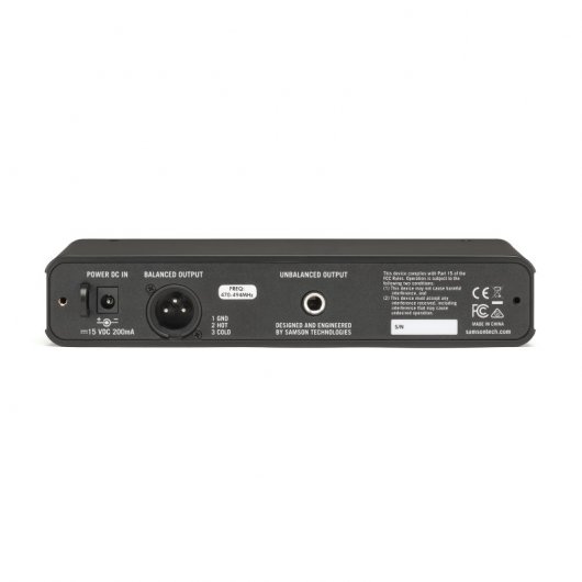 Samson Concert 88 Sistema Inalámbrico UHF 470-494Mhz + 1 Micrófono
