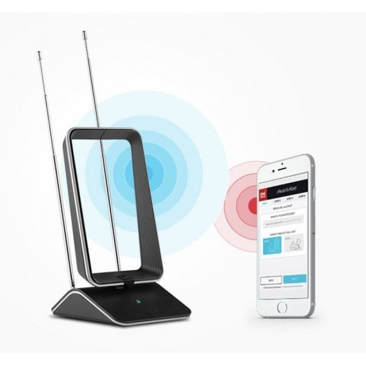 One For All SV 9465 Antena de Televisión Interior 4K Ultra HD TDT