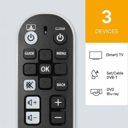One For All Zapper+ Telecomando universale per 3 dispositivi