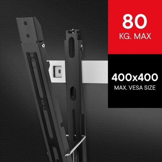 One For All WM 6421 Soporte Televisión Inclinable Ultra Slim 32"/65" Vesa 400x400 Máx 80Kg