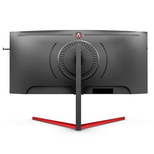 AOC AGON 3 AG353UCG écran plat de PC 88,9 cm (35") 3440 x 1440 pixels Quad HD LED Noir, Rouge