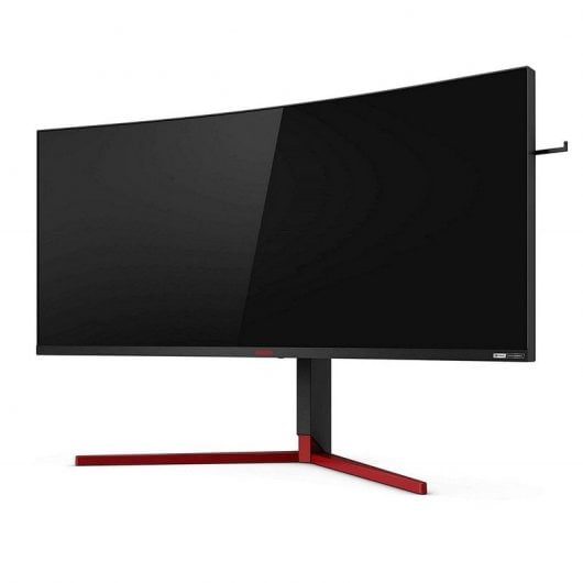 AOC AGON 3 AG353UCG écran plat de PC 88,9 cm (35") 3440 x 1440 pixels Quad HD LED Noir, Rouge