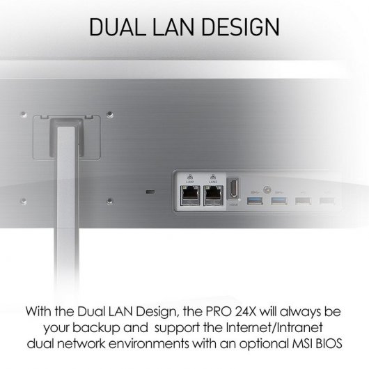 MSI Pro 24X 10M-014EU Intel Core i3-10110U/8GB/512GB SSD/23.8"