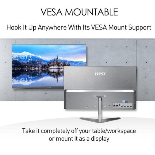 MSI Pro 24X 10M-014EU Intel Core i3-10110U/8GB/512GB SSD/23.8"