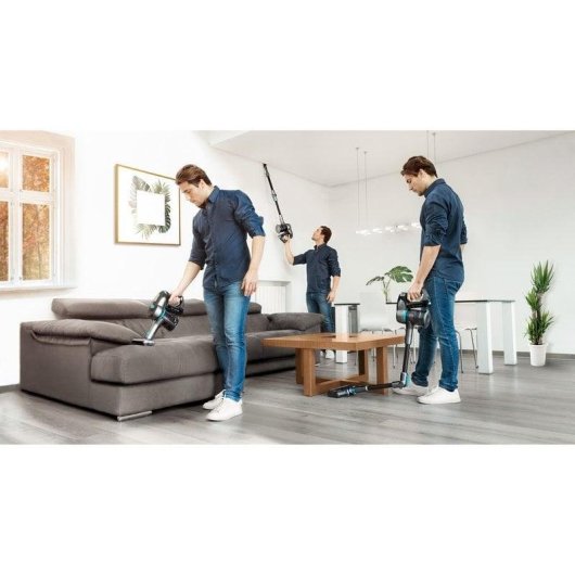 Aspirador sem Fio Cecotec Conga Rockstar 500 Ultimate ErgoWet 430W 65min Kit de Acessórios Depósito 0.8L