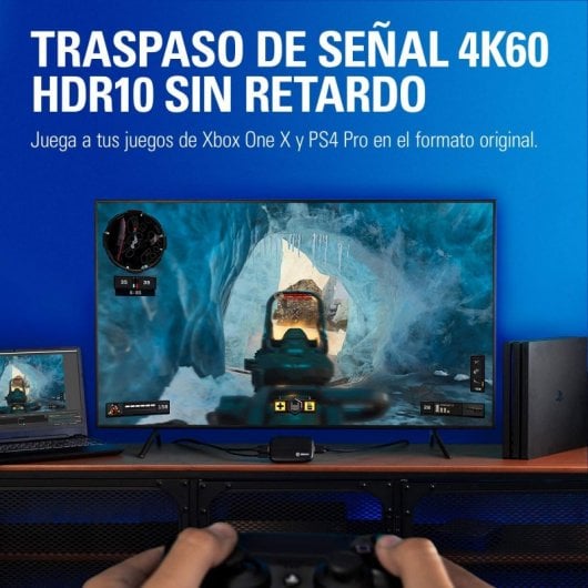 Elgato HD60 S+ Capturadora de Vídeo 1080p60 HDR10