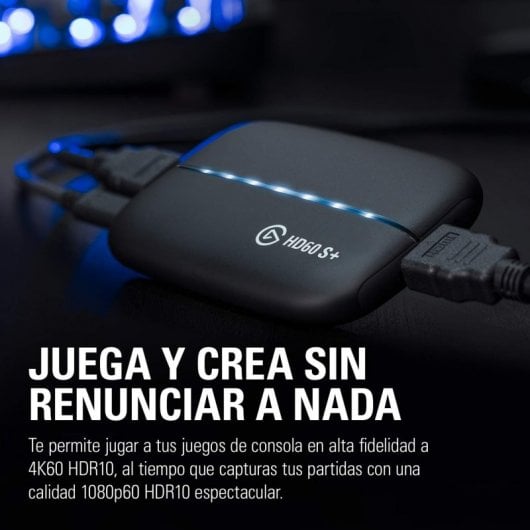 Elgato HD60 S+ Capturadora de Vídeo 1080p60 HDR10