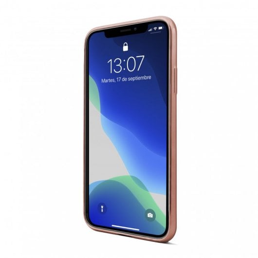 Coque Nueboo Gel TPU Color Frame Or Rose pour iPhone 11 Pro