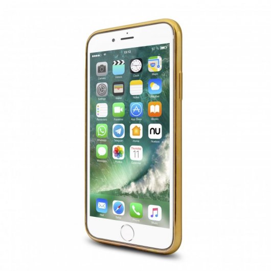 Nueboo Funda Star Light Amarilla para iPhone 7/8 Plus