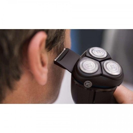 Máquina de Barbear Facial Philips S3231/52 Shaver Series 3000 Recarregável 60min Seco e a Húmido Lâminas Flexíveis