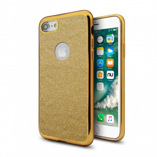 Nueboo Star Light Capa Amarela para iPhone 7/8/SE 2020
