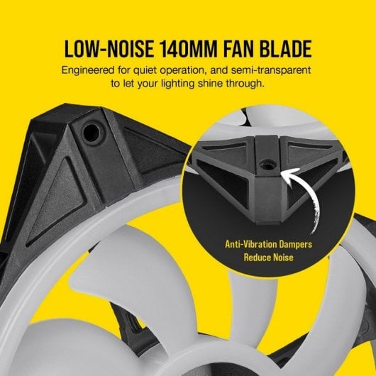 Corsair iCUE QL140 RGB PWM Single Pack Negro 140 mm