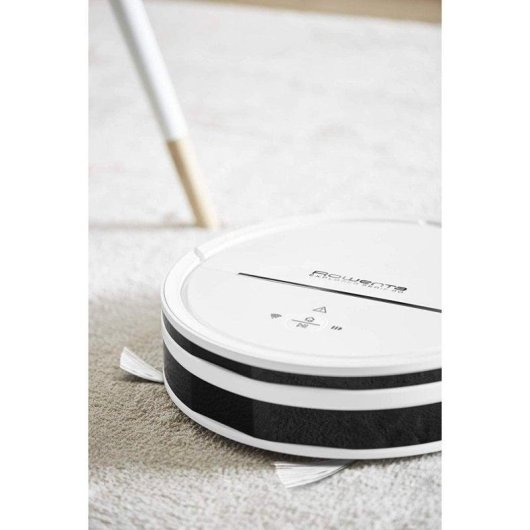 Aspirador Robô com Mopa Rowenta Explorer RR7747WH Navegação Laser 3 Níveis Potência Controlo por Voz Para Alérgicos