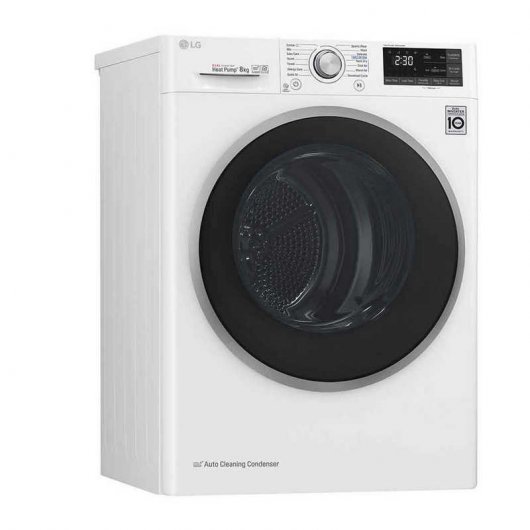 LG RC80U2AV4D Secadora Bomba de Calor Carga Frontal 8Kg A+++ Blanco