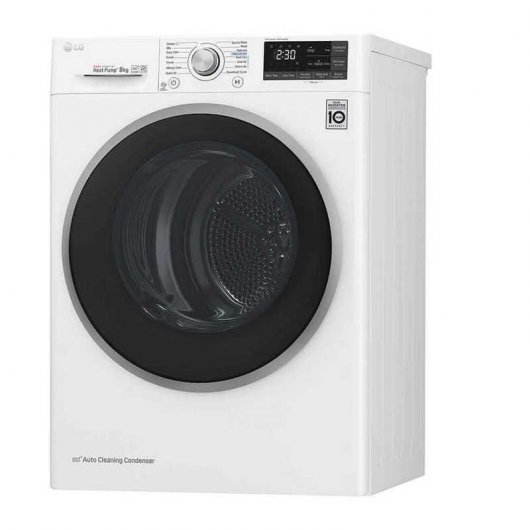 LG RC80U2AV4D Secadora Bomba de Calor Carga Frontal 8Kg A+++ Blanco
