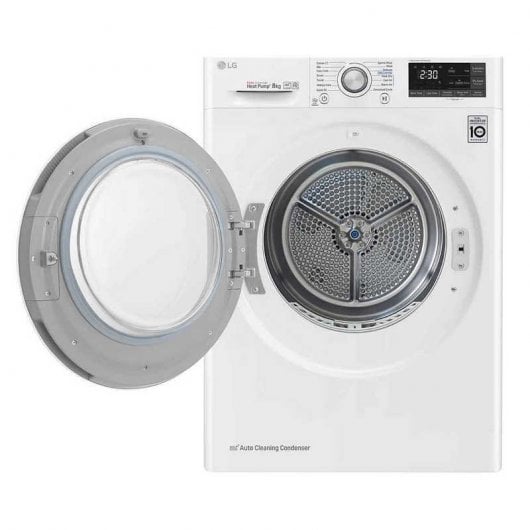 LG RC80U2AV4D Secadora Bomba de Calor Carga Frontal 8Kg A+++ Blanco