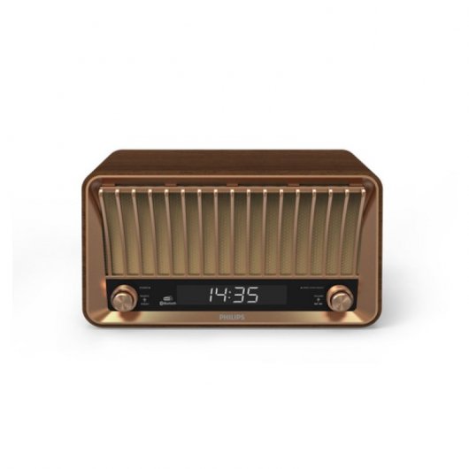 Philips TAVS700/10 Radio FM Bluetooth Vintage Bronce