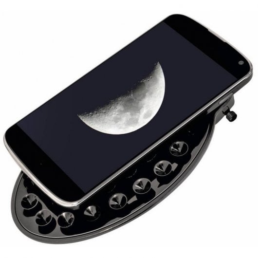 Bresser Pluto 114/500 EQ Telescópio Reflector com Adaptador para Smartphone