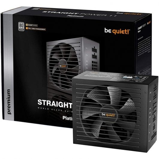 be quiet! Straight Power 11 750W Platinum unité d'alimentation d'énergie 20+4 pin ATX ATX Noir