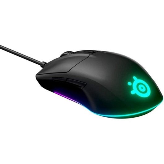 Ratón SteelSeries con cable 8500 DPI RGB Prism para gaming competitivo