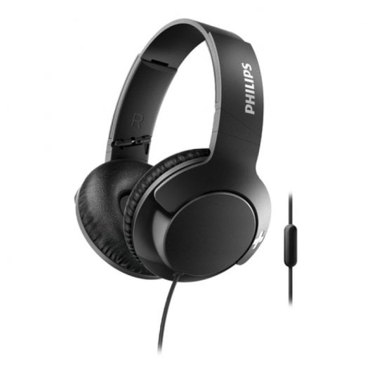 Philips Bass Plus SHL3175 Auscultadores com Microfone Pretos