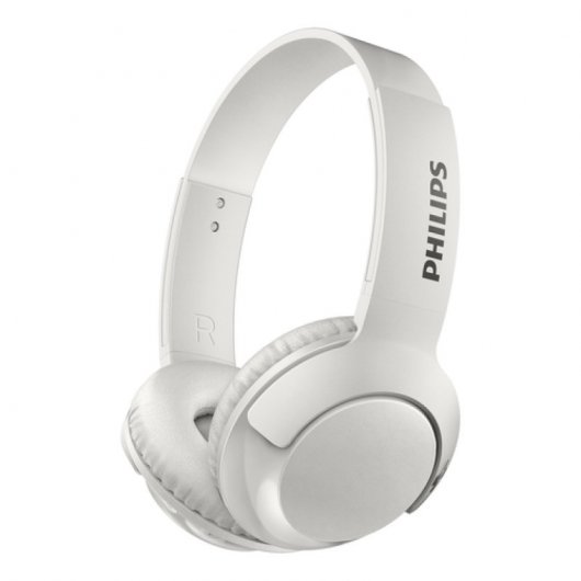 Philips Bass Plus Auriculares Wireless Blancos