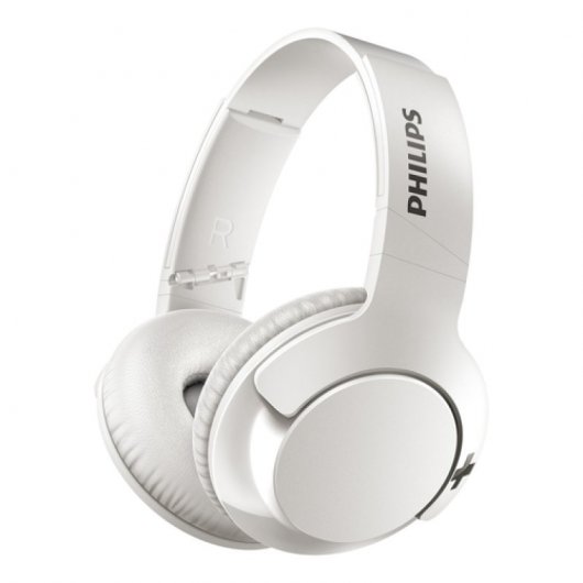 Philips Bass Plus SHB3175 Auricular Bluetooth Blancos