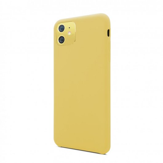 Nueboo Funda Soft Amarilla para iPhone 11