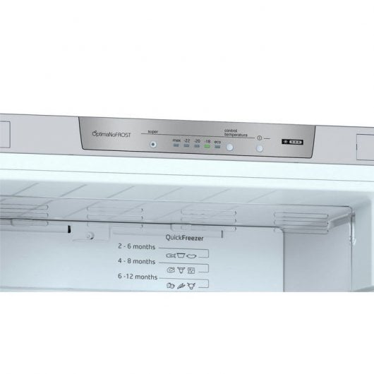 Balay 3FF3762XE Frigorífico Dos Puertas A+ Acero Inoxidable
