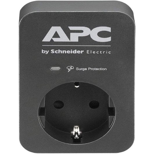 APC Essential SurgeArrest Protección contra Sobretensiones 1 Toma 230V Negro