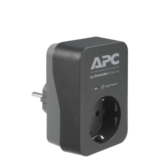 APC Essential SurgeArrest Protección contra Sobretensiones 1 Toma 230V Negro