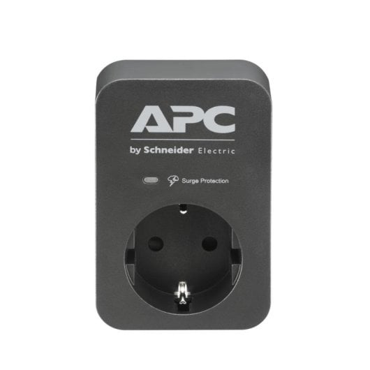 APC Essential SurgeArrest Protección contra Sobretensiones 1 Toma 230V Negro