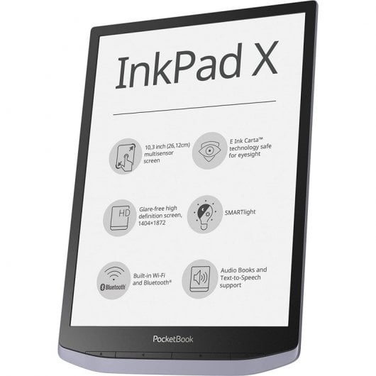 PocketBook Inkpad X eReader 10.3" 32GB Gris