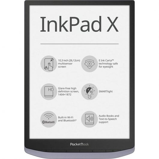PocketBook Inkpad X eReader 10.3" 32GB Gris