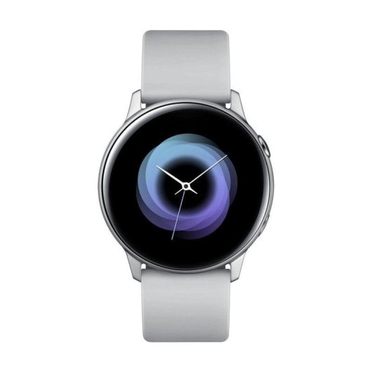 Samsung Galaxy Watch Active Bluetooth GPS NFC 40mm Super AMOLED Prata Resistente à água 5ATM
