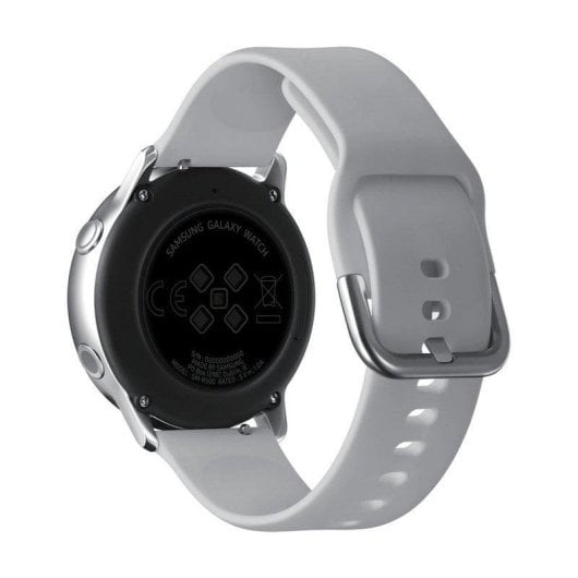 Samsung Galaxy Watch Active Bluetooth GPS NFC 40mm Super AMOLED Prata Resistente à água 5ATM