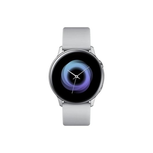 Samsung Galaxy Watch Active Bluetooth GPS NFC 40mm Super AMOLED Prata Resistente à água 5ATM