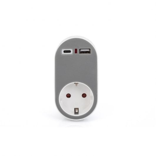 Digitus DA-70616 Cargador Universal USB-C/USB-A + Enchufe Integrado